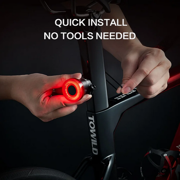 Luz trasera de freno de bicicleta inteligente Towild TL02 