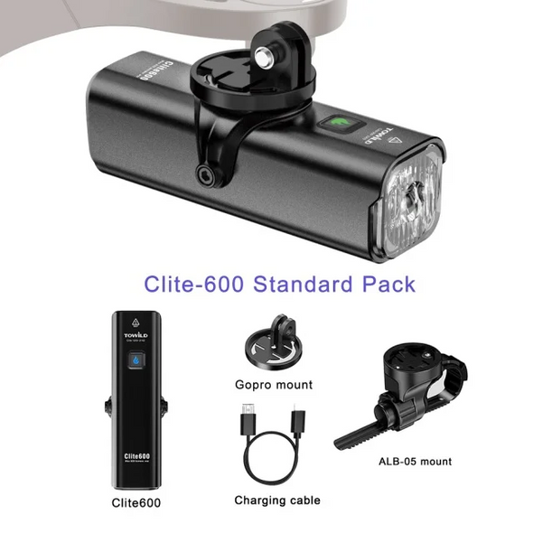 Luz delantera para bicicleta Towild CL 600 